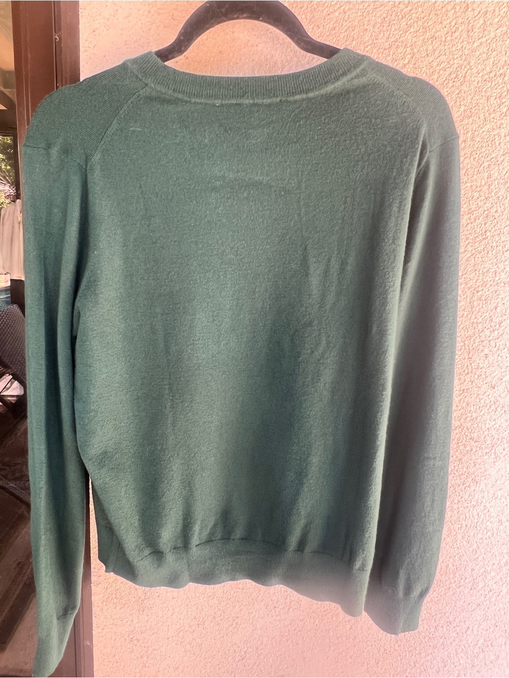Ann Taylor| 💚Emerald Green Sweater with Decorative Gold Buttons - Picture 2 of 5